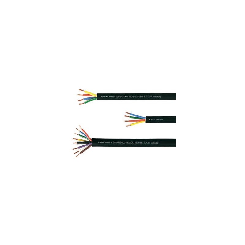 Outlet Van Damme Black Series Speaker Cable 8x4mm Estradowy kabel głośnikowy. 8x4mm